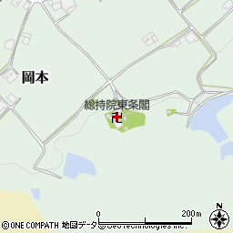 総持院東条閣周辺の地図