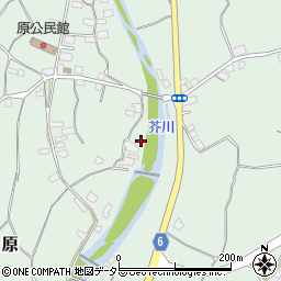 大阪府高槻市原715周辺の地図