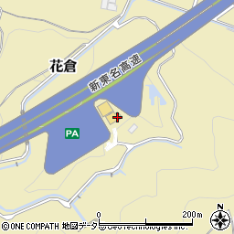 静岡県藤枝市花倉158周辺の地図