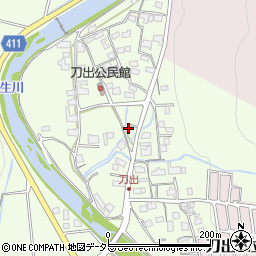 兵庫県姫路市刀出325-8周辺の地図