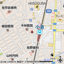 京都府宇治市小倉町西浦88-53周辺の地図