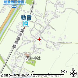 滋賀県甲賀市信楽町勅旨402周辺の地図