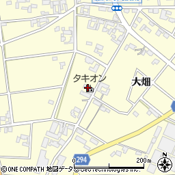 株式会社タキオン　藤井工場周辺の地図