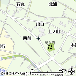 愛知県額田郡幸田町久保田内広々周辺の地図