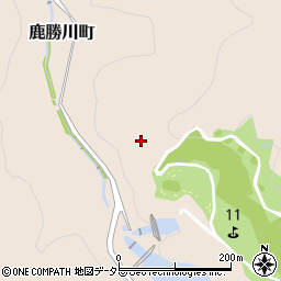 愛知県岡崎市鹿勝川町半ノ木周辺の地図