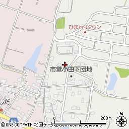 兵庫県小野市小田町878周辺の地図