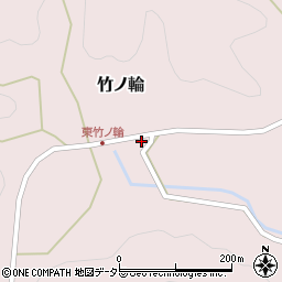 愛知県新城市竹ノ輪（浜井場）周辺の地図