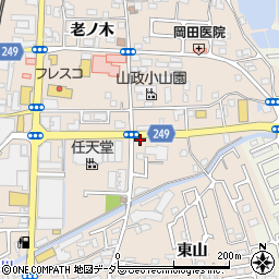 京都府宇治市小倉町天王56周辺の地図