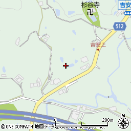 兵庫県三木市吉川町吉安613周辺の地図