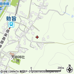 滋賀県甲賀市信楽町勅旨369周辺の地図