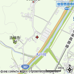 滋賀県甲賀市信楽町勅旨1660周辺の地図