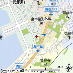 島根県浜田市元浜町2-2周辺の地図