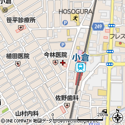 京都府宇治市小倉町西浦88-51周辺の地図