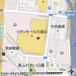 ゆうちょ銀行イオンモール久御山内出張所 ＡＴＭ周辺の地図