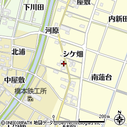 愛知県岡崎市福岡町河原30周辺の地図