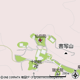 仙岳院周辺の地図
