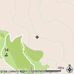 愛知県岡崎市鹿勝川町竹下周辺の地図