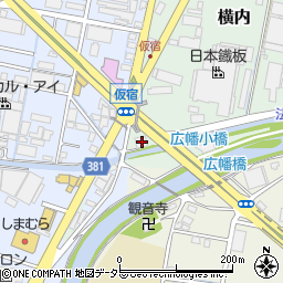 静岡県藤枝市横内973周辺の地図