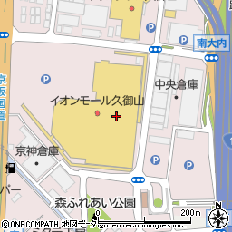 肉丸商店 イオンモール久御山店周辺の地図
