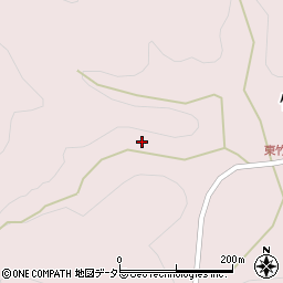愛知県新城市竹ノ輪上洞周辺の地図