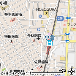 京都府宇治市小倉町西浦88-32周辺の地図