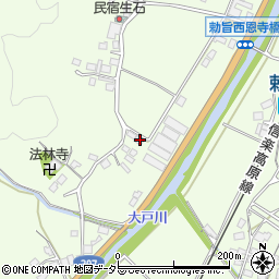 滋賀県甲賀市信楽町勅旨1653周辺の地図
