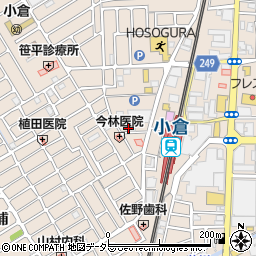 京都府宇治市小倉町西浦88-34周辺の地図