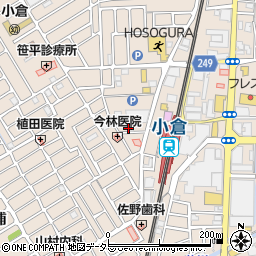 京都府宇治市小倉町西浦88-33周辺の地図
