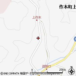 広島県三次市作木町上作木299周辺の地図