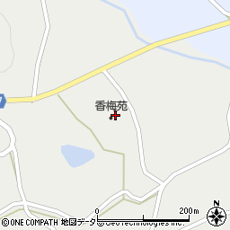 邑南町養護老人ホーム香梅苑周辺の地図