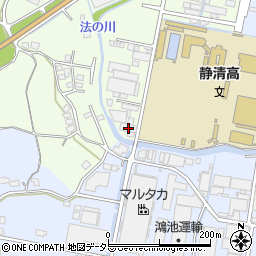 静岡県藤枝市潮96-3周辺の地図
