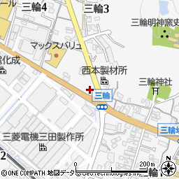 スギドラッグ三田三輪店周辺の地図