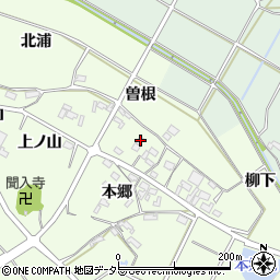 愛知県額田郡幸田町久保田本郷34周辺の地図