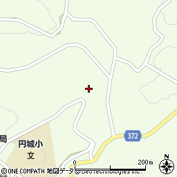 岡山県加賀郡吉備中央町円城838周辺の地図