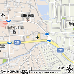 京都府宇治市小倉町天王67周辺の地図
