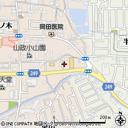 京都府宇治市小倉町天王64周辺の地図