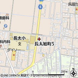 三十三銀行長太支店 ＡＴＭ周辺の地図