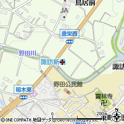 愛知県新城市豊栄（石原）周辺の地図