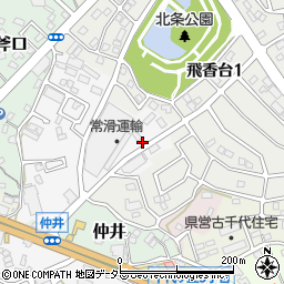 愛知県常滑市西梨木周辺の地図