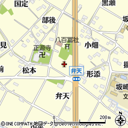 セブンイレブン幸田坂崎店周辺の地図