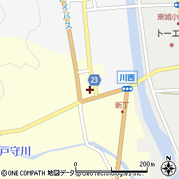 広島県庄原市東城町川西391周辺の地図