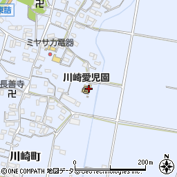 川崎愛児園周辺の地図
