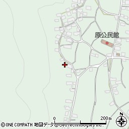 大阪府高槻市原621周辺の地図