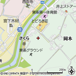 兵庫県加東市岡本1538周辺の地図
