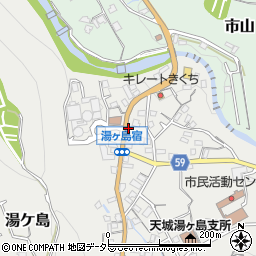 株式会社寺山タクシー　湯ヶ島営業所周辺の地図