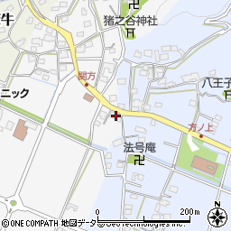 静岡県焼津市関方122周辺の地図