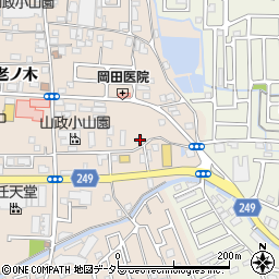 京都府宇治市小倉町天王48周辺の地図