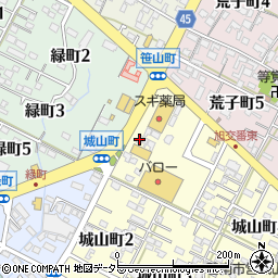 平松設備興業城山倉庫周辺の地図