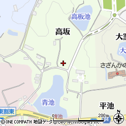 〒479-0016 愛知県常滑市高坂の地図