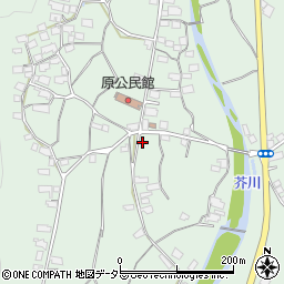 大阪府高槻市原735周辺の地図